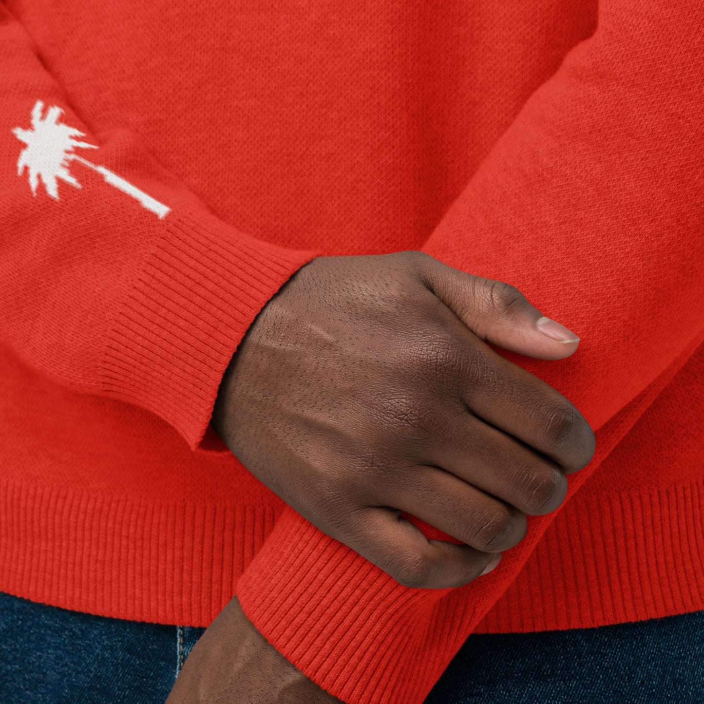 "Maestro" Jacquard-Knitted Crew-Neck Sweater | Classic Fit | Unisex