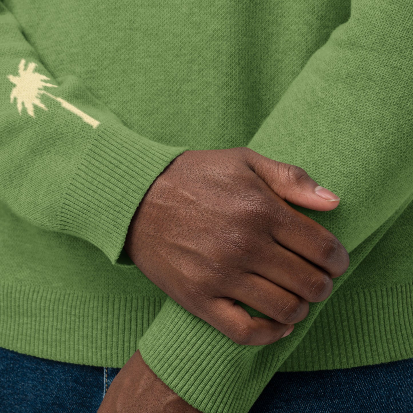 "Maestro" Jacquard-Knitted Crew-Neck Sweater | Classic Fit | Unisex
