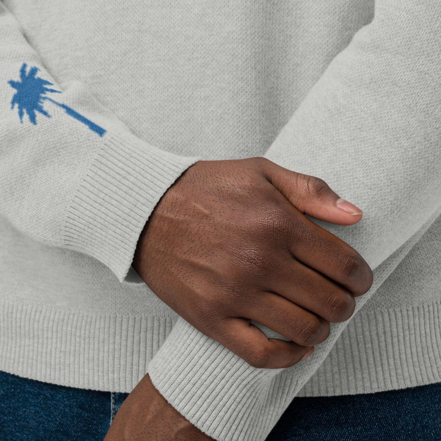 "Maestro" Jacquard-Knitted Crew-Neck Sweater | Classic Fit | Unisex