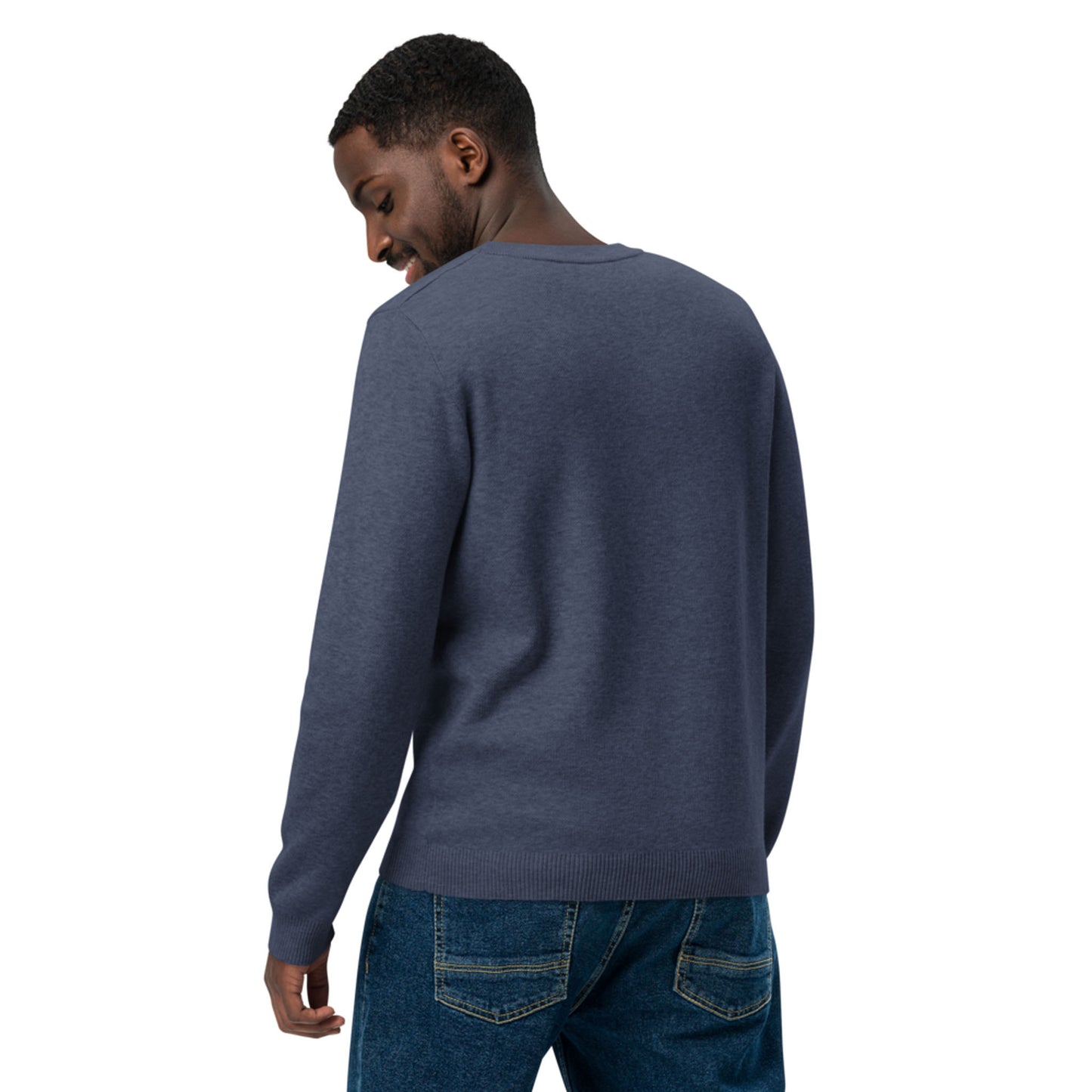 "Maestro" Jacquard-Knitted Crew-Neck Sweater | Classic Fit | Unisex