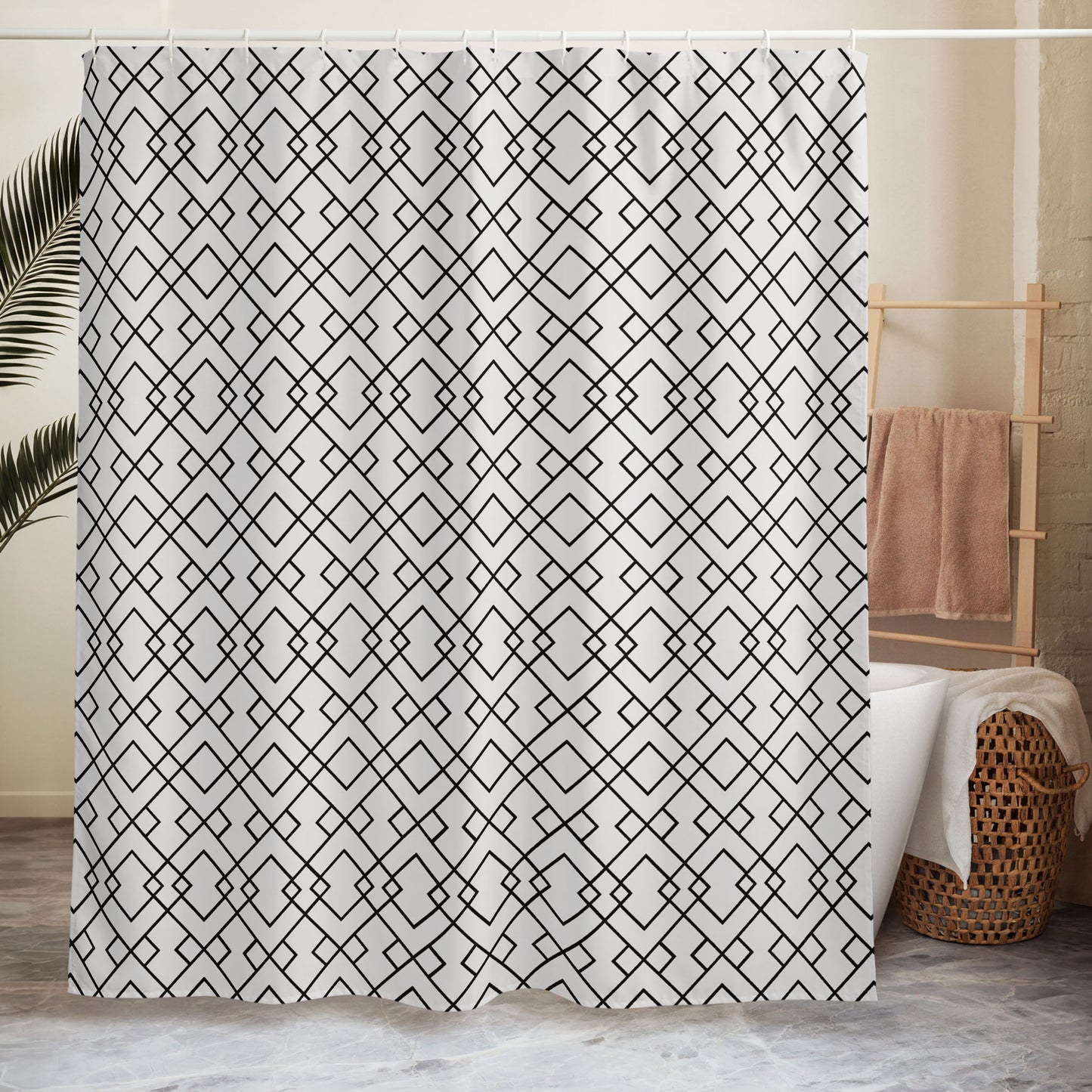 “Metropolitan” Shower Curtain