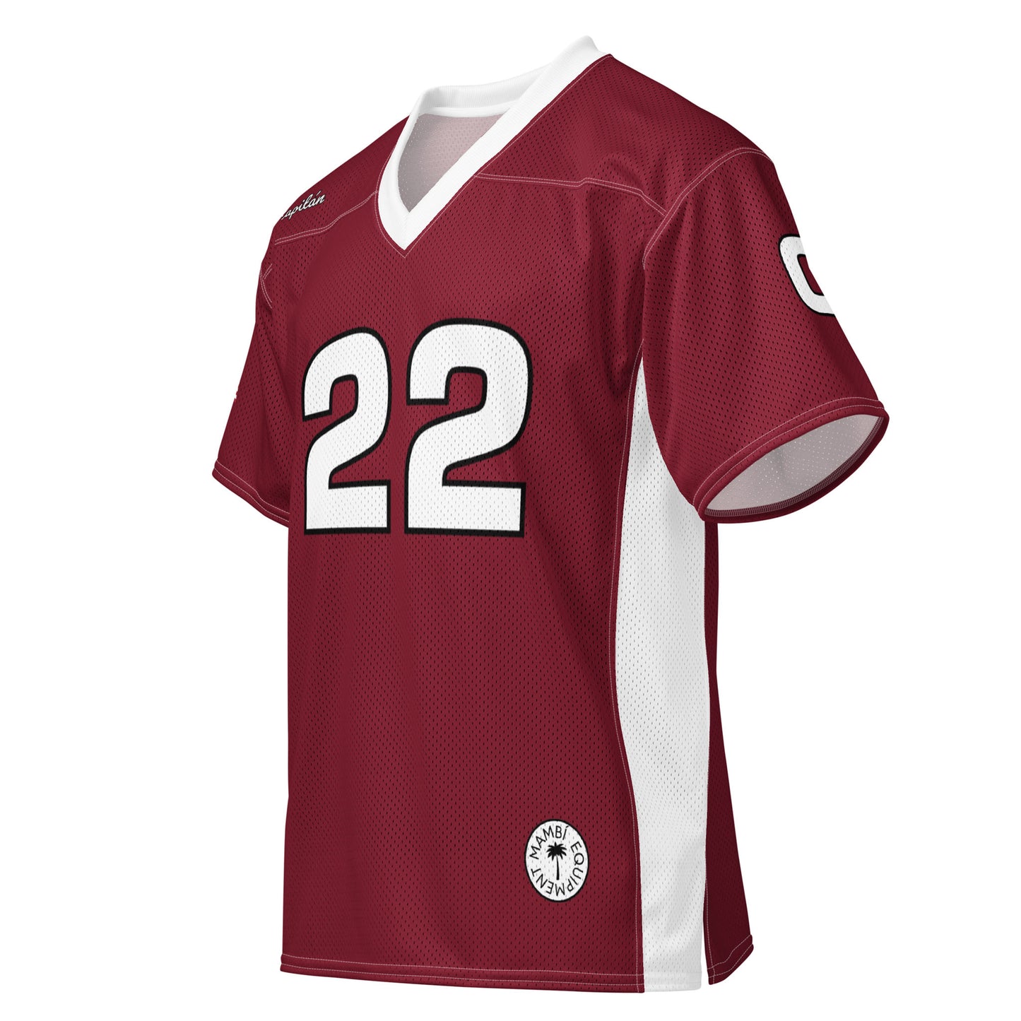 "Randy" American Football Jersey | Unisex | Burgundy