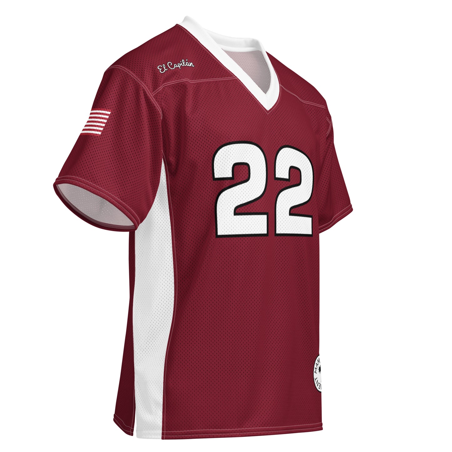 "Randy" American Football Jersey | Unisex | Burgundy