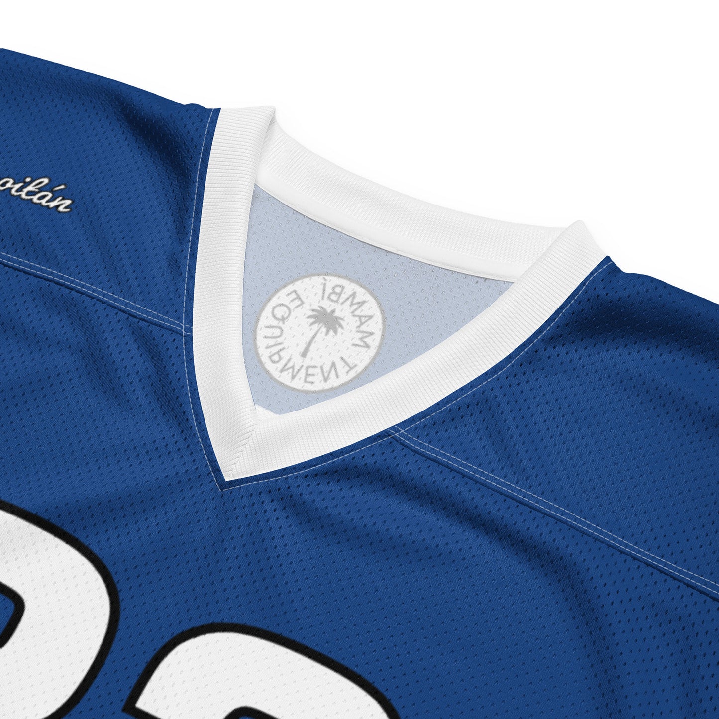 "Randy" Premium American Football Jersey | Unisex | Dark Cerulean