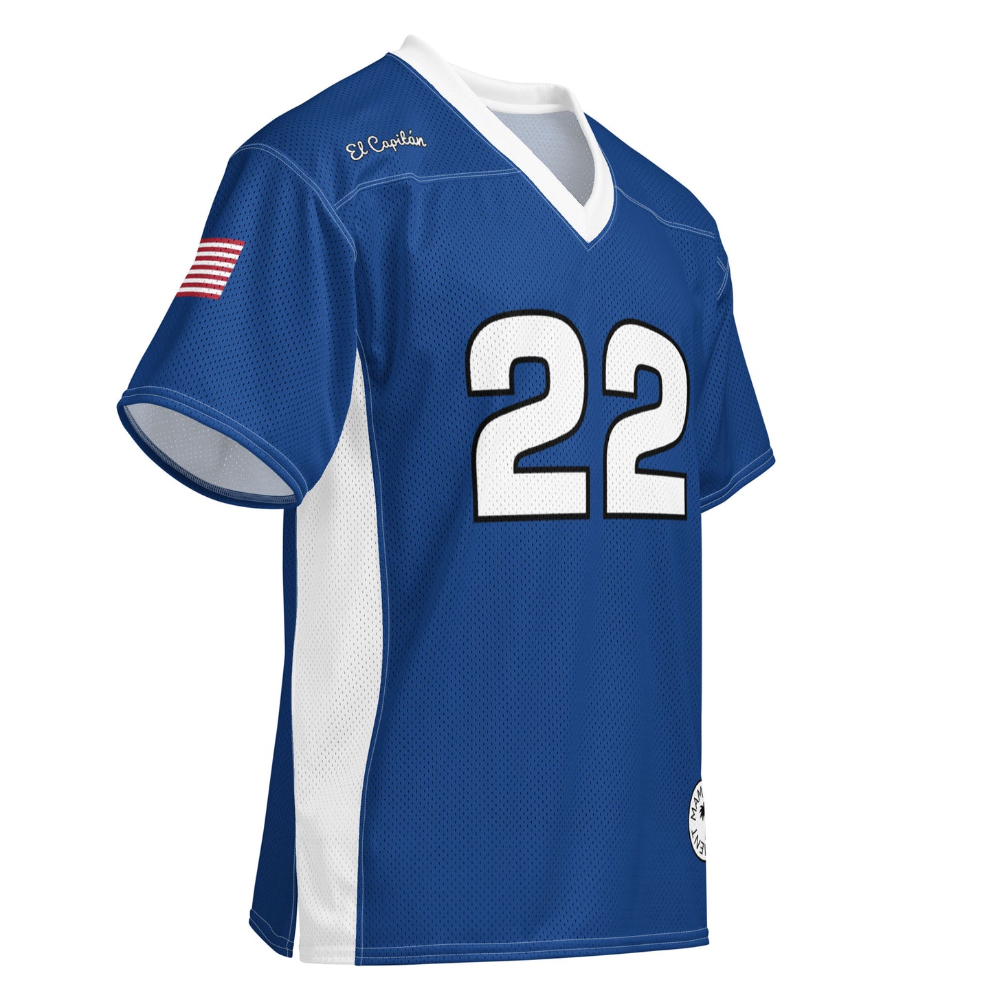 "Randy" Premium American Football Jersey | Unisex | Dark Cerulean