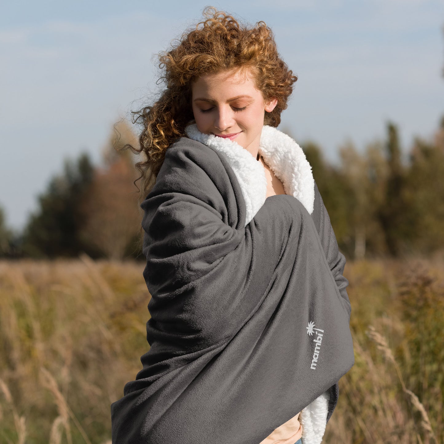 “Siesta” Premium Sherpa Blanket