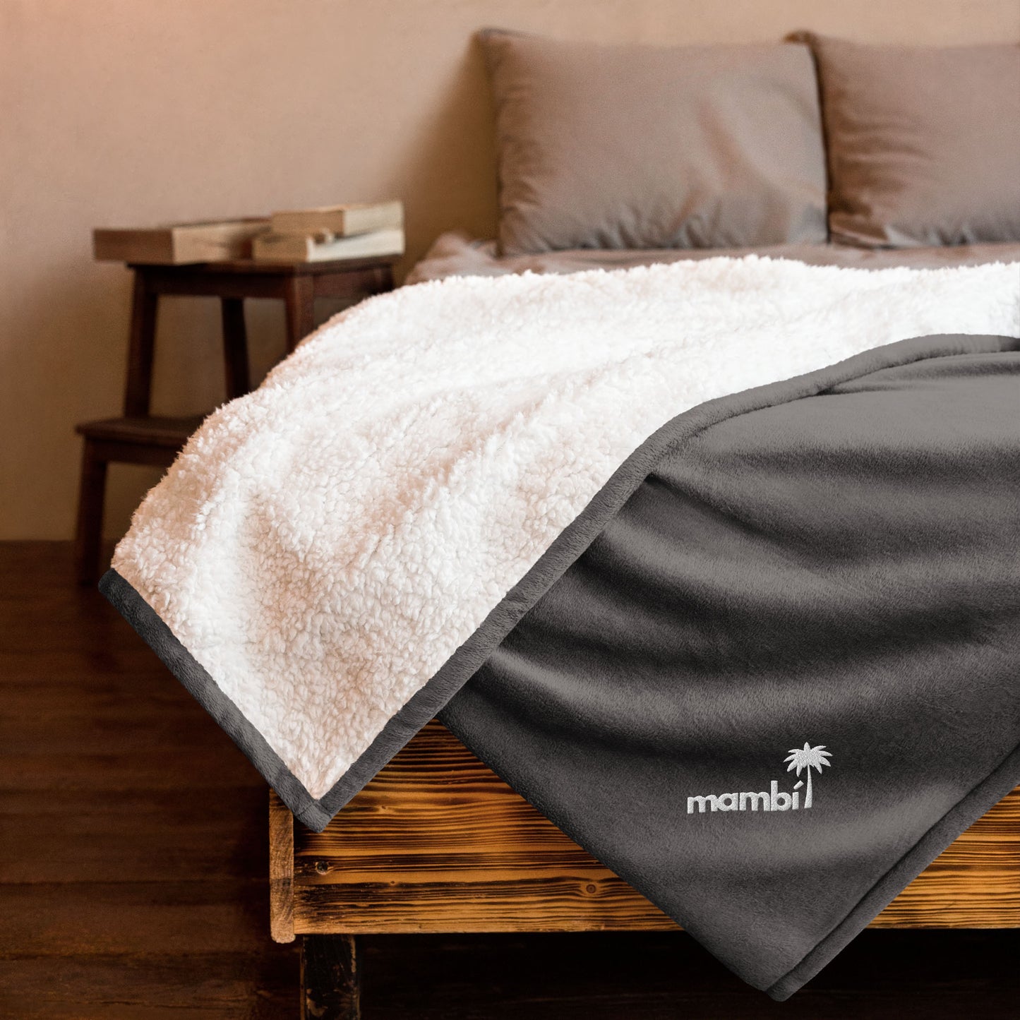 “Siesta” Premium Sherpa Blanket