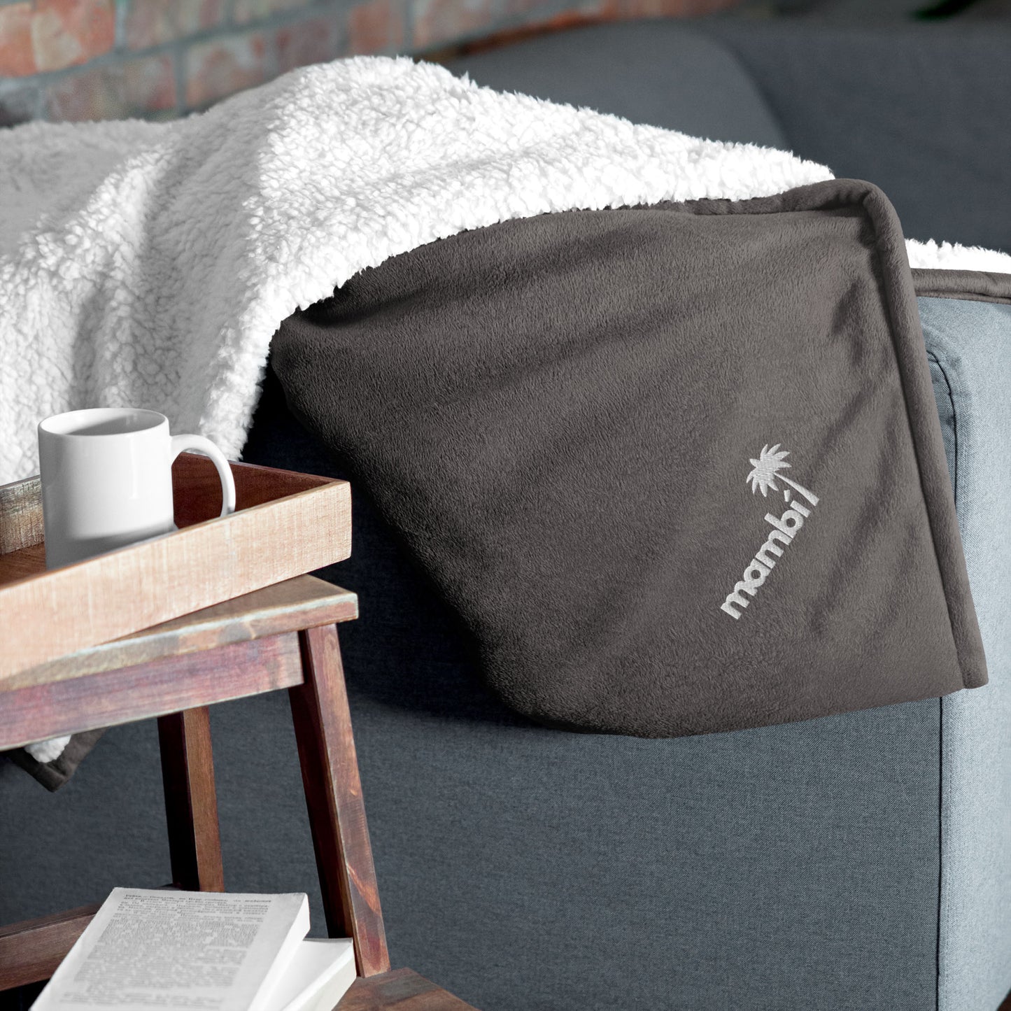 “Siesta” Premium Sherpa Blanket