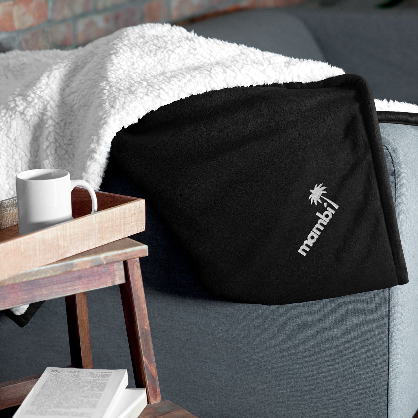“Siesta” Premium Sherpa Blanket