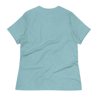 "Abigail" Relaxed-Fit Logo Tee | Women's | Black Logo