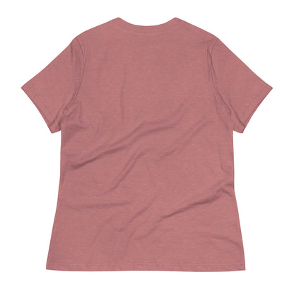 "Abigail" Relaxed-Fit Logo Tee | Women's | Black Logo
