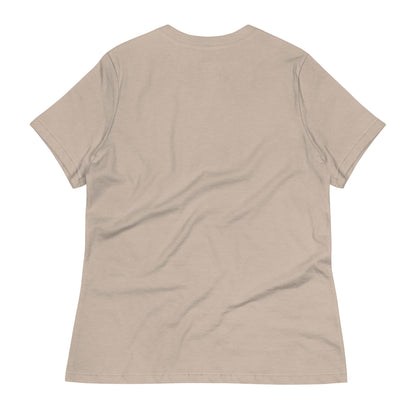 "Abigail" Relaxed-Fit Logo Tee | Women's | Black Logo