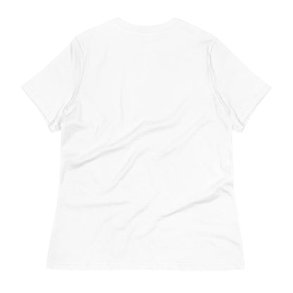 "Abigail" Relaxed-Fit Logo Tee | Women's | Black Logo