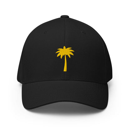 "Clemente" FLEXFIT® Structured Baseball Cap | Gold Embroidery