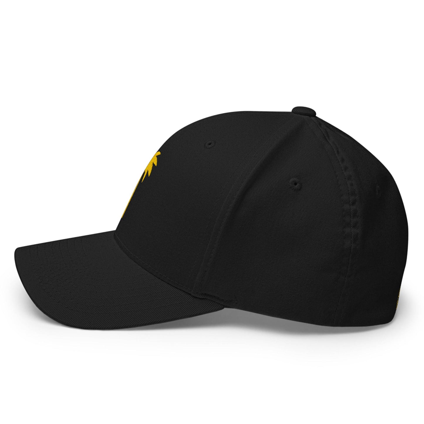 "Clemente" FLEXFIT® Structured Baseball Cap | Gold Embroidery
