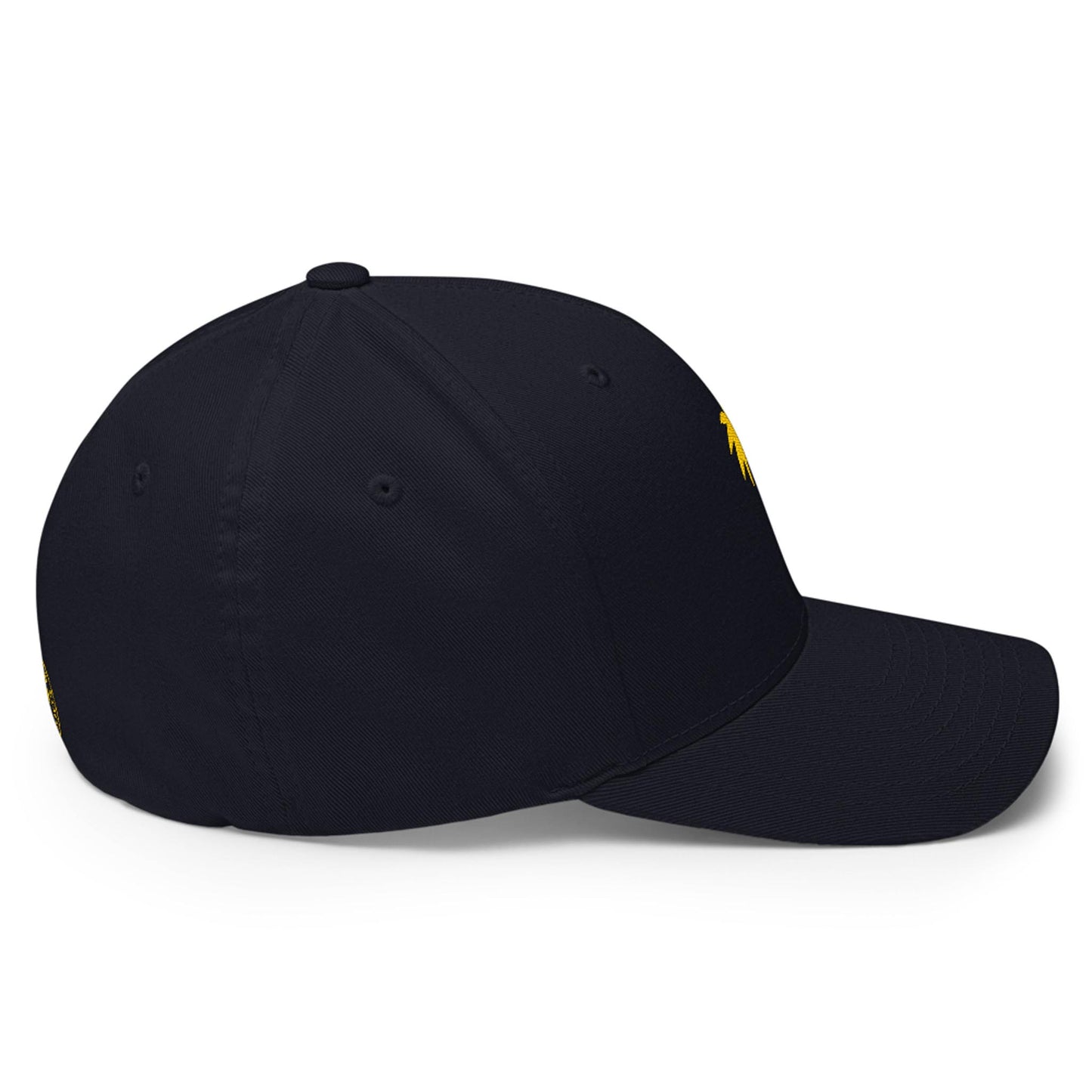 "Clemente" FLEXFIT® Structured Baseball Cap | Gold Embroidery