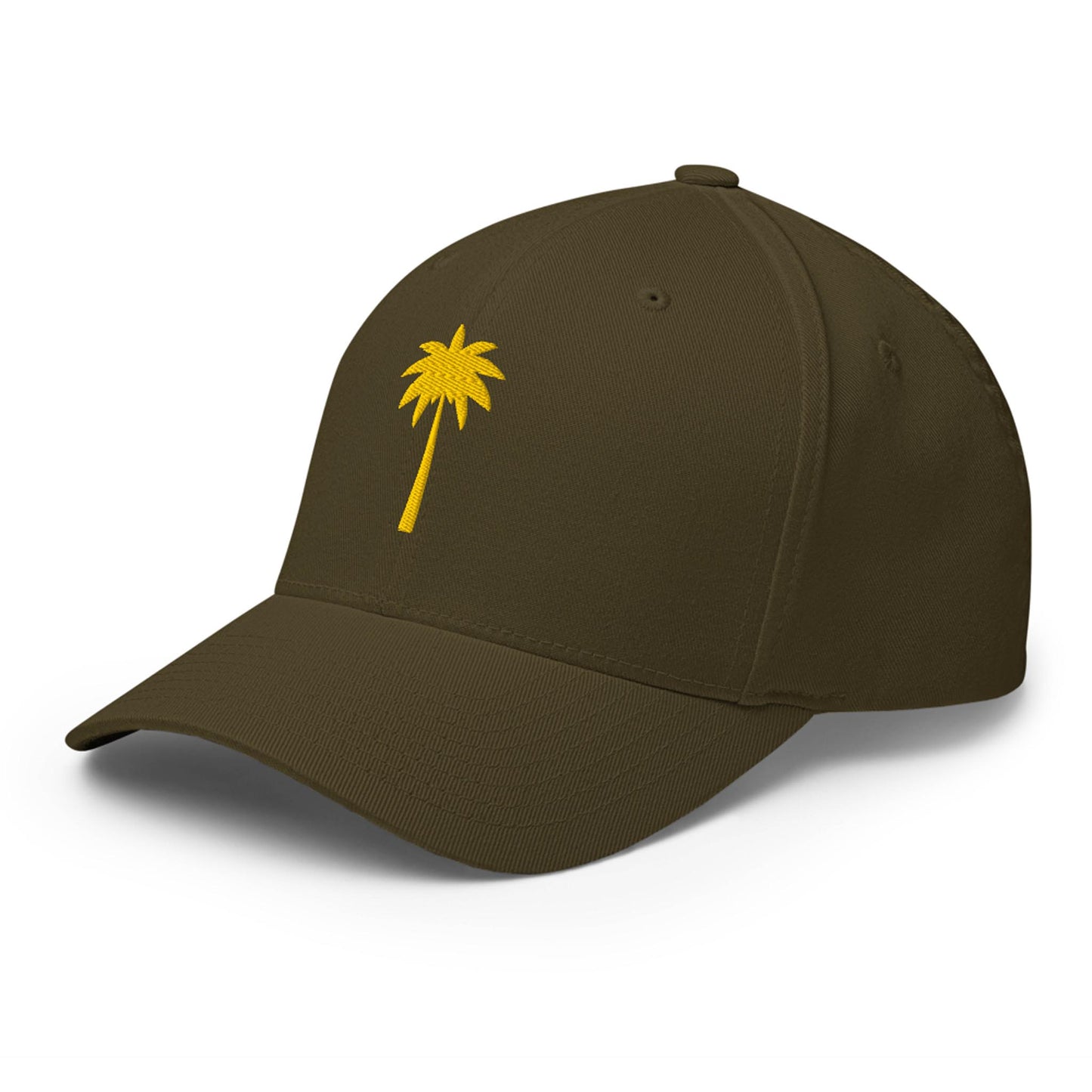 "Clemente" FLEXFIT® Structured Baseball Cap | Gold Embroidery