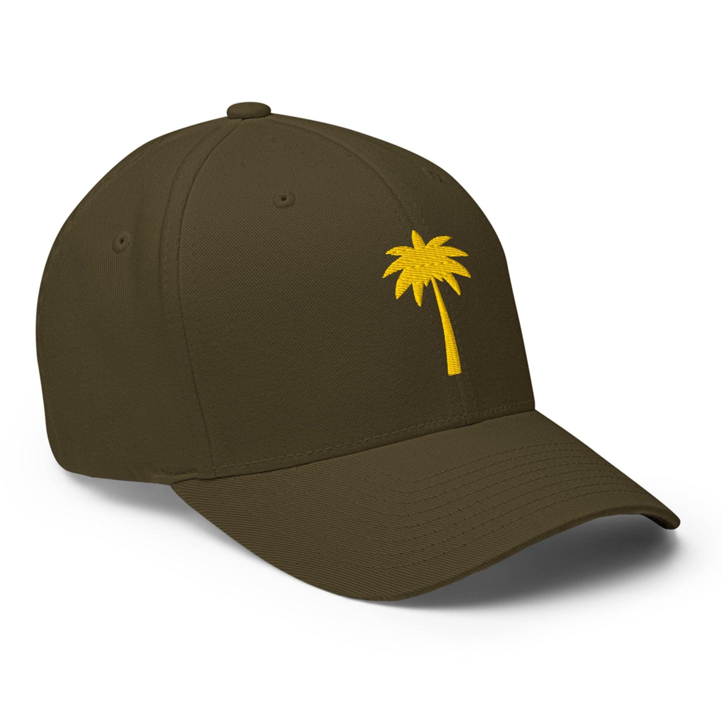 "Clemente" FLEXFIT® Structured Baseball Cap | Gold Embroidery