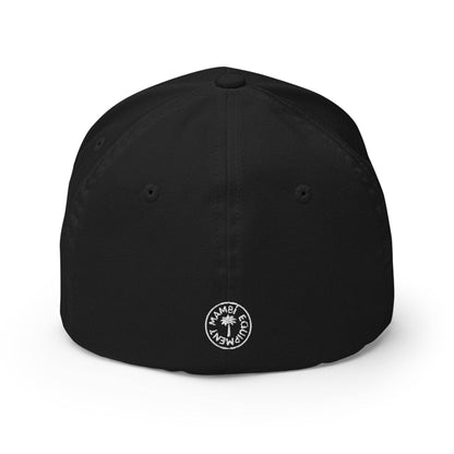 "Clemente" FLEXFIT® Structured Baseball Cap | White Embroidery