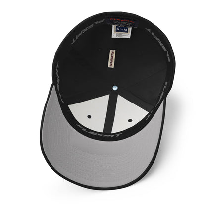 "Clemente" FLEXFIT® Structured Baseball Cap | White Embroidery
