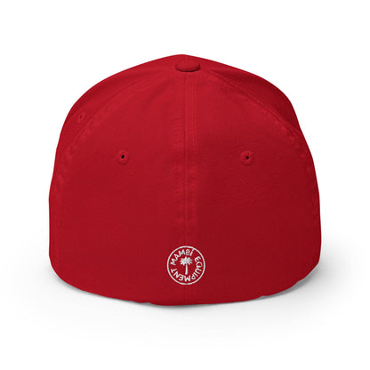 "Clemente" FLEXFIT® Structured Baseball Cap | White Embroidery