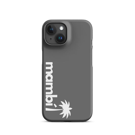 "305" Slim Case for iPhone® | White Logo | Matte Finish