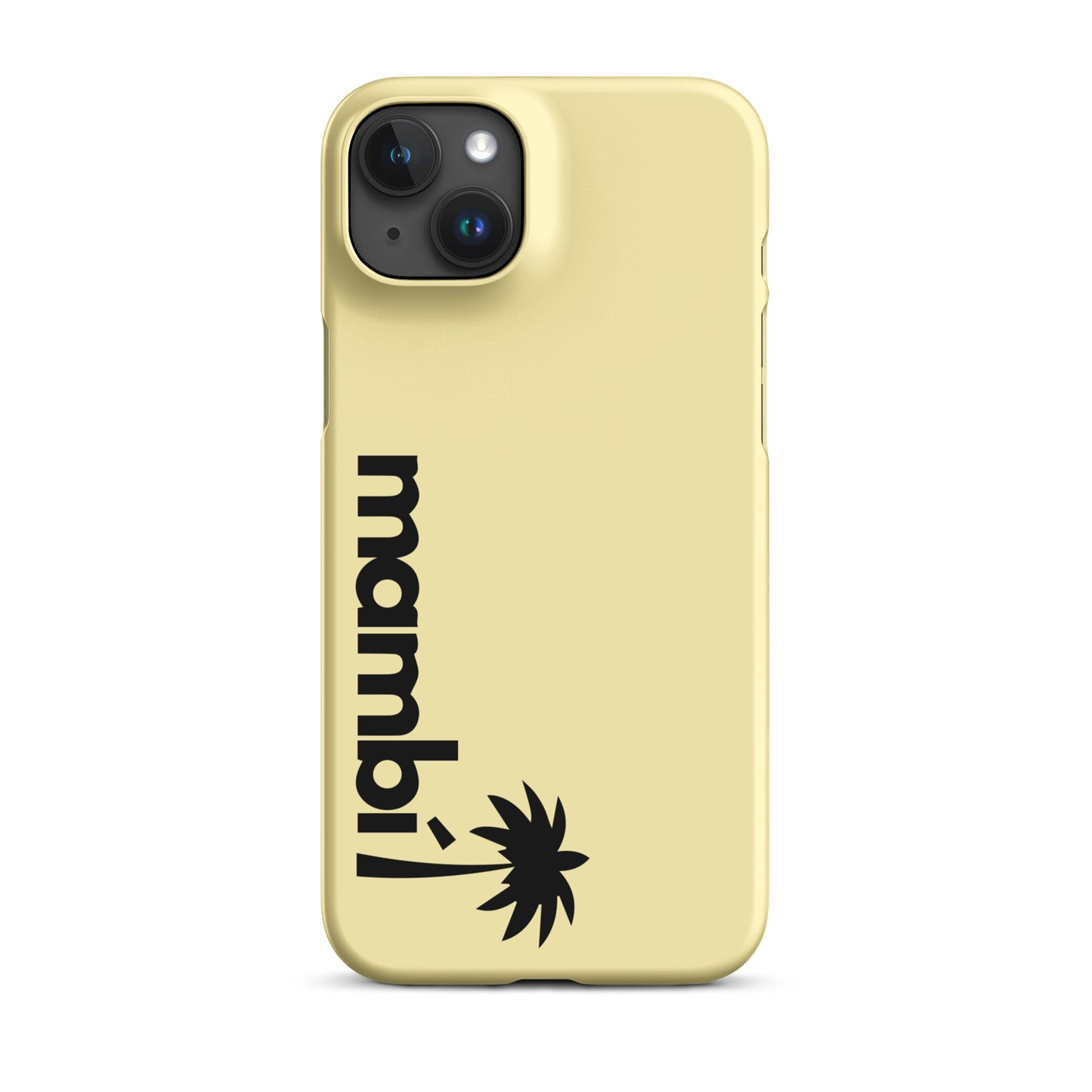 "305" Slim Case for iPhone® | Black Logo | Matte Finish