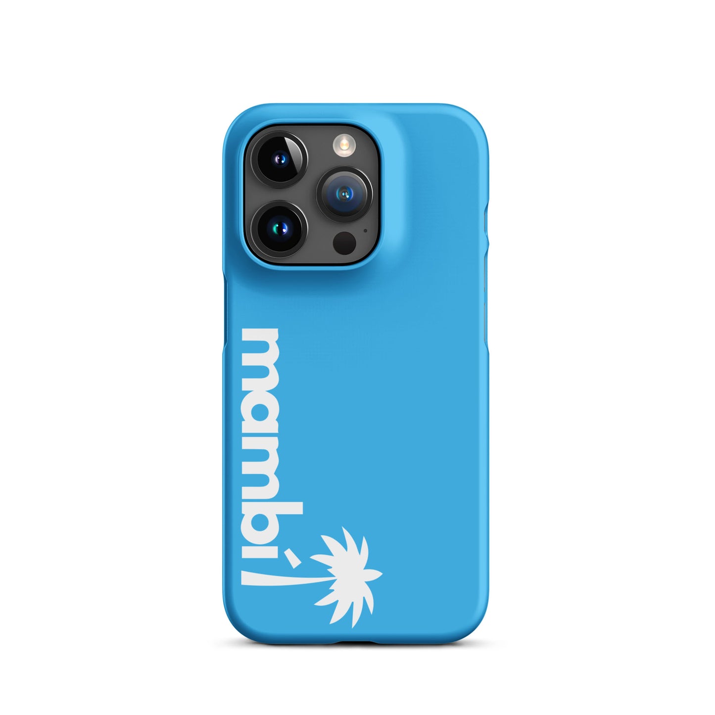 "305" Slim Case for iPhone® | White Logo | Matte Finish