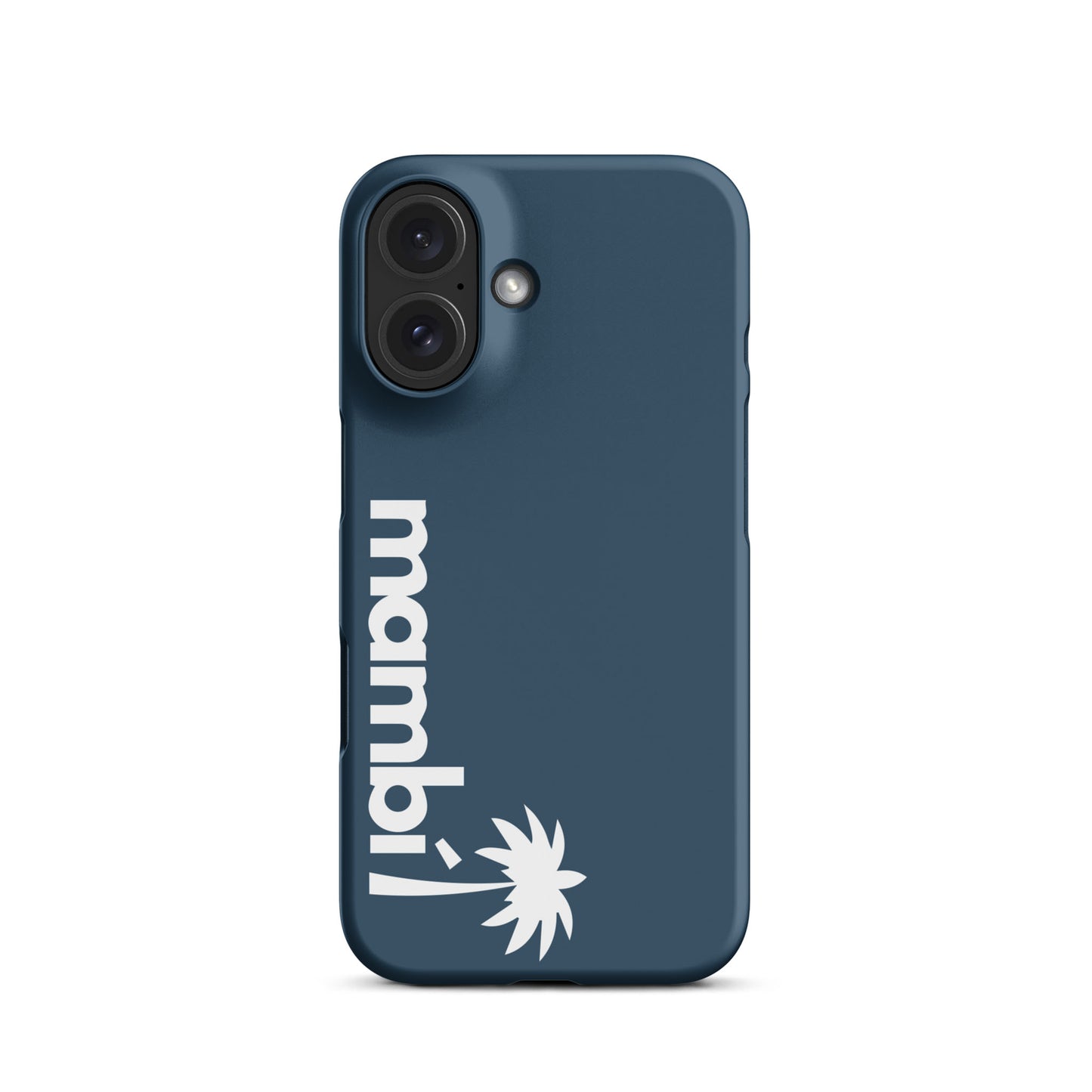 "305" Slim Case for iPhone® | White Logo | Matte Finish