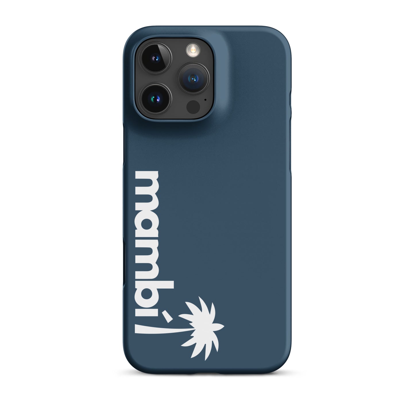 "305" Slim Case for iPhone® | White Logo | Matte Finish