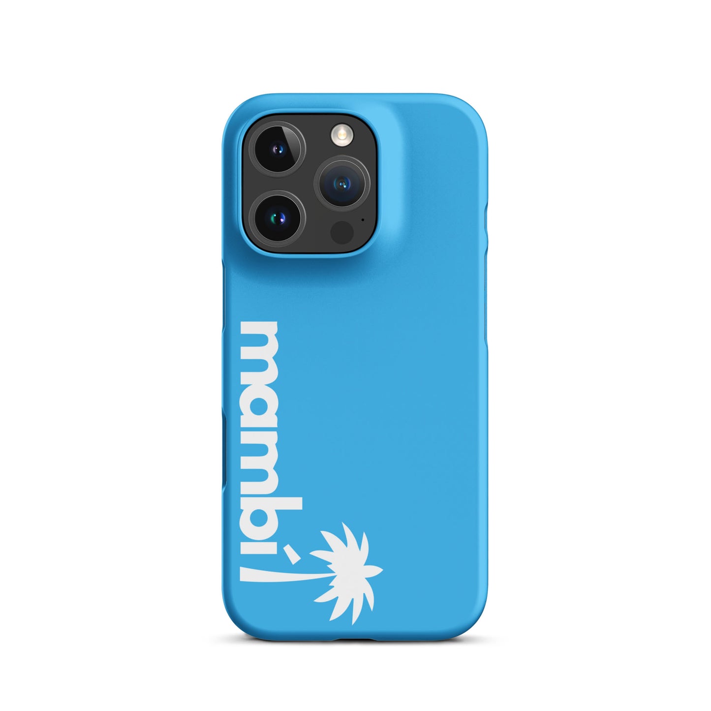"305" Slim Case for iPhone® | White Logo | Matte Finish