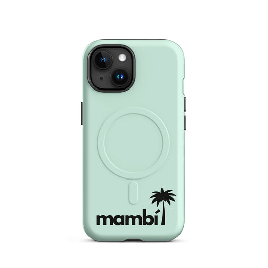 "908" Heavy-Duty MagSafe® Case for iPhone® | Black Logo | Matte Finish