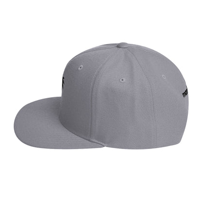 “Andy” Structured Snapback Cap