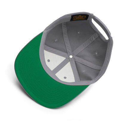 “Andy” Structured Snapback Cap