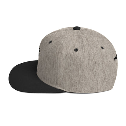 “Andy” Structured Snapback Cap