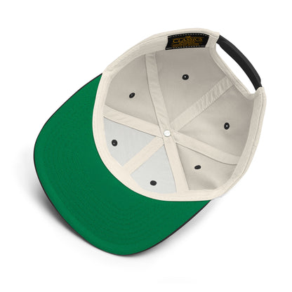 “Andy” Structured Snapback Cap