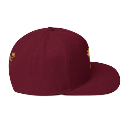 “Andy” Structured Snapback Cap