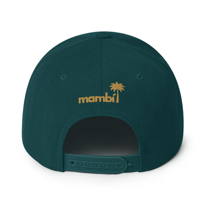 “Andy” Structured Snapback Cap