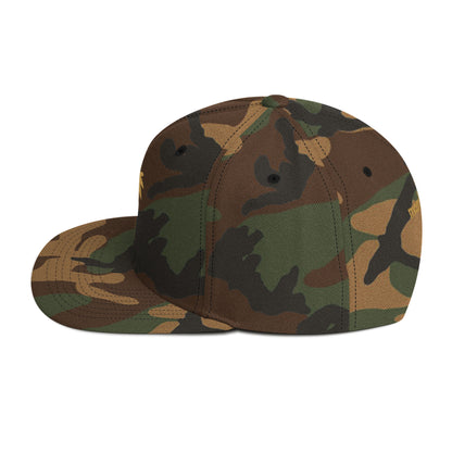 “Andy” Structured Snapback Cap