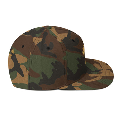 “Andy” Structured Snapback Cap