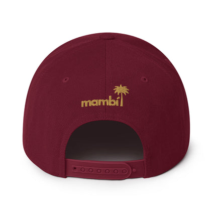 “Andy” Structured Snapback Cap
