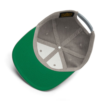 “Andy” Structured Snapback Cap
