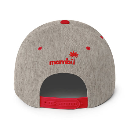 “Andy” Structured Snapback Cap
