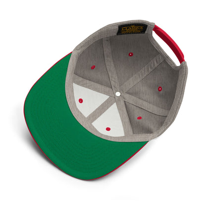 “Andy” Structured Snapback Cap