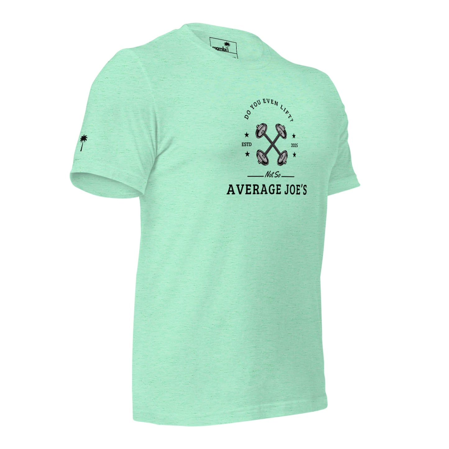 "Average Joe's" Short-Sleeve Graphic Tee | Unisex | Black Print