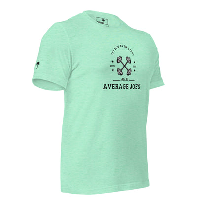 "Average Joe's" Short-Sleeve Graphic Tee | Unisex | Black Print