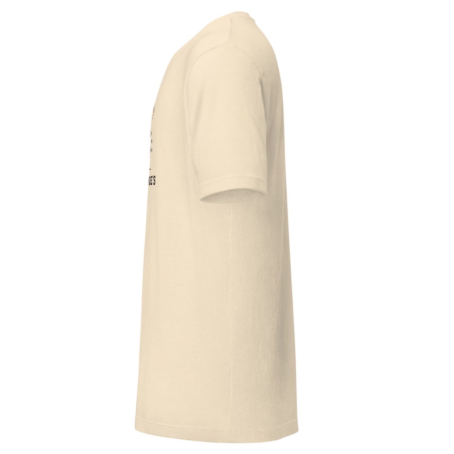 "Average Joe's" Short-Sleeve Graphic Tee | Unisex | Black Print