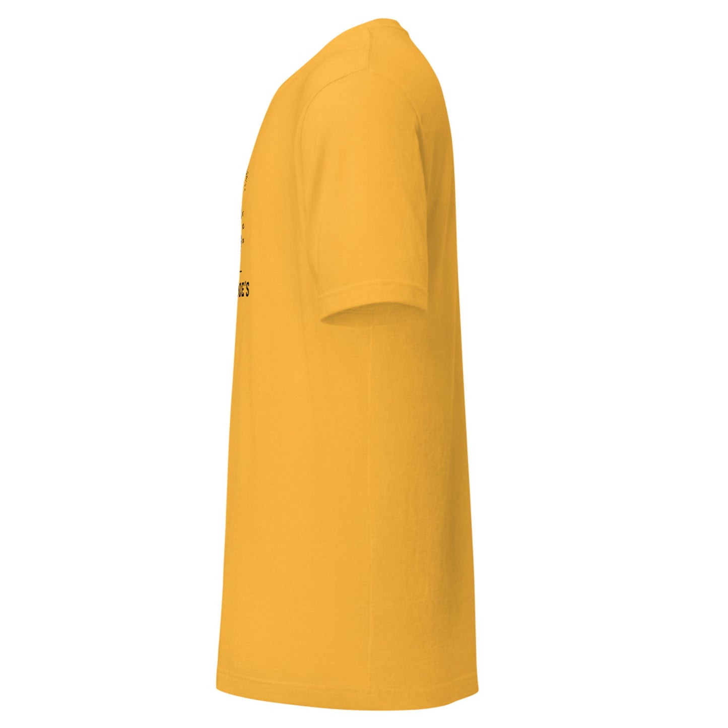 "Average Joe's" Short-Sleeve Graphic Tee | Unisex | Black Print