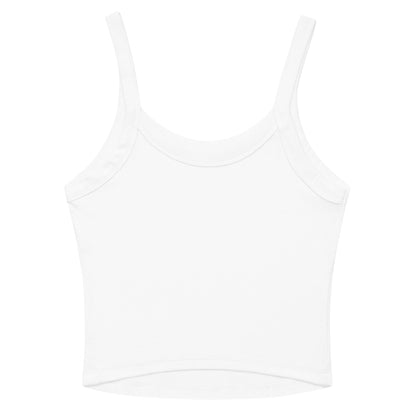 "Cindy" Micro-Rib Tank Top | Women's | Black Palm
