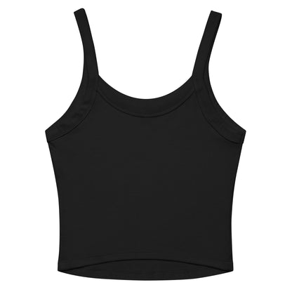 "Cindy" Micro-Rib Tank Top | Women's | White Palm